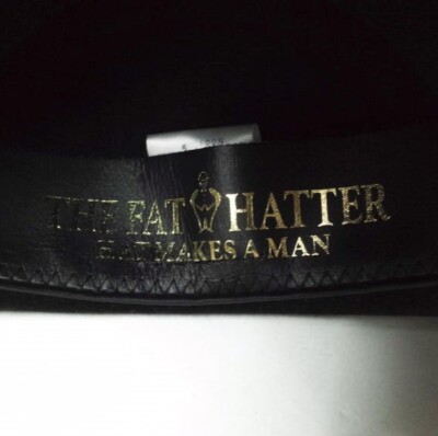 THE FAT HATTER JOHNNY - LOW CROWN / Rabbit Quality Bespoke THE FAT HATTER JOHNNY - LOW CROWN / Rabbit Quality Bespoke