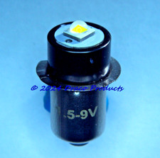 5W - Cree LED Upgrade Bulb boost dc/dc for MAGLITE  2-Cell Maglight, 1.5-9V