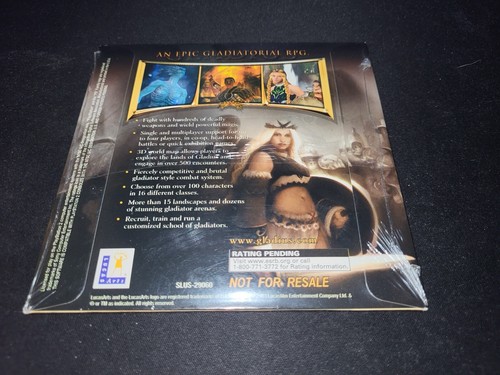 Gladius LucasArts Demo Disc Sony Playstation 2 PS2 BRAND NEW SEALED! - Picture 2 of 2