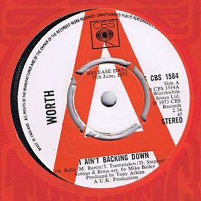 Worth  - I Ain't Backing Down (7'', Promo)