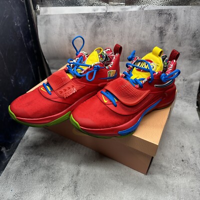 Nike Zoom Freak NRG UNO University Red Mens DC9364-600 Worn One Time 