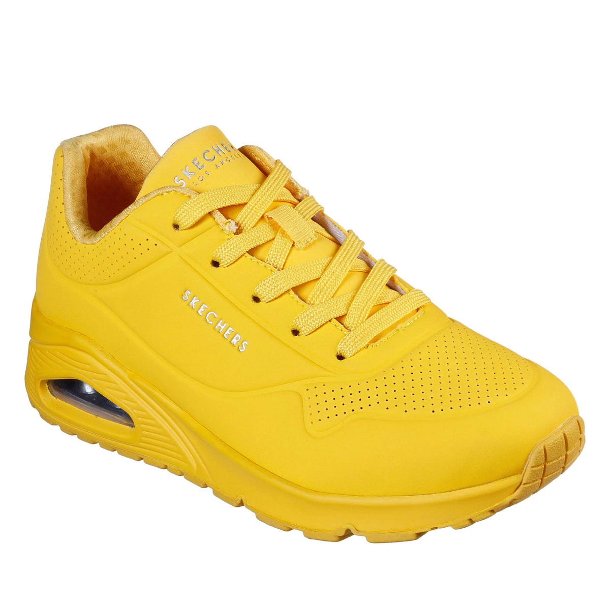 Skechers Uno Stand on Air Yellow Sneaker Shoes 73690-YEL | eBay