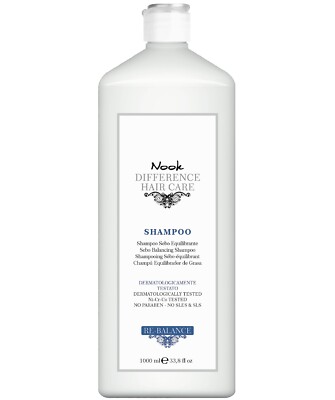 NOOK RE-BALANCE SEBO-REGULATING SHAMPOO SKIN AND OILY HAIR BALANCING 1000ML