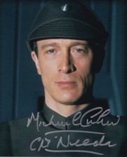 MICHAEL CULVER signed Autogramm 20x25cm STAR WARS in Person autograph COA