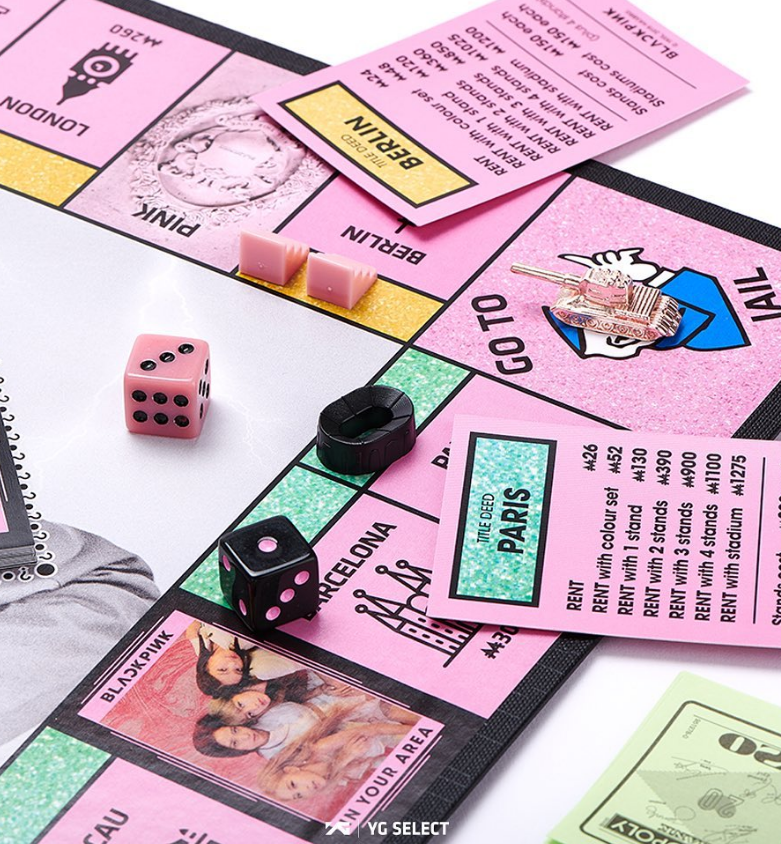 BLACKPINK Monopoly Game Set - Blackpink In Your Area BLACKPINK Monopoly Game Set - Blackpink In Your Area