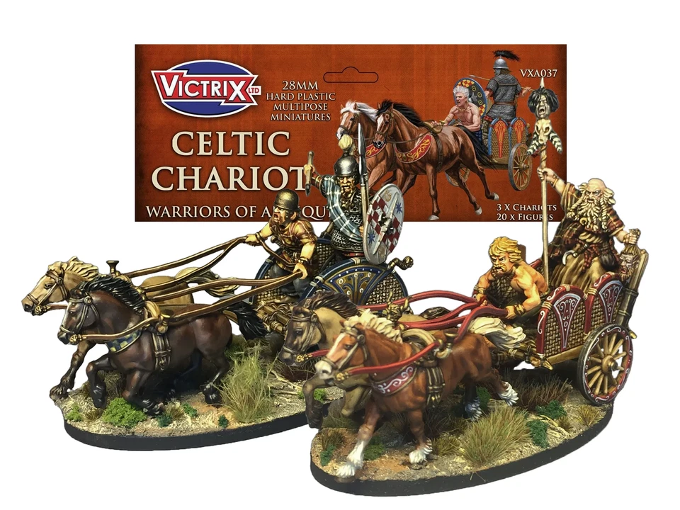 Victrix Miniatures 28 mm carro celta Foto 2 de 3
