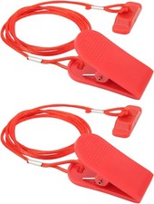 2-Pack Universal Treadmill Safety Key Magnetic Design for Secure Workouts