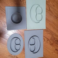EZPZ toddler Silicone Feeding Placemats Divided Plates Bowl microwave dishwasher