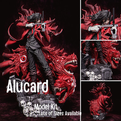 ALUCARD - 3D Model Kit Figur (1:6, 1:9, 1:12) Fan Art - (CA3D)