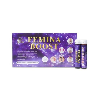 Duozi Femina Boost Women's Hormonal Balance & Enhance Curves Drink - 10 Bottles