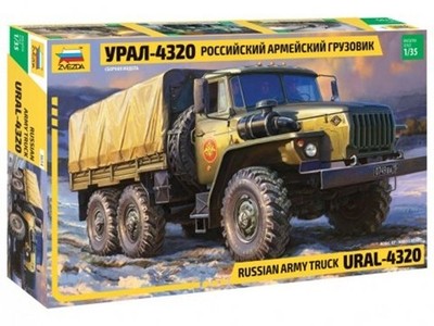 ZVEZDA 3654 1:35 Ural 4320 LKW