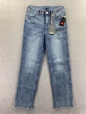 Democracy Jeans Womens 6 Ab Solution High Rise Boyfriend Faded Washed Denim New