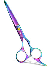 Tijeras Profesionales para Cabello 6.5 Pulgadas Acero Inoxidable Rainbow Arco