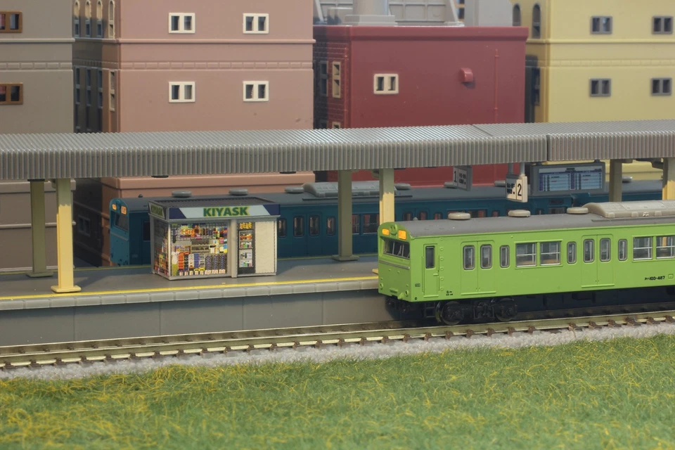 Rokuhan Z Gauge S046-1 Island Platform Basic Set - Image 4 of 4