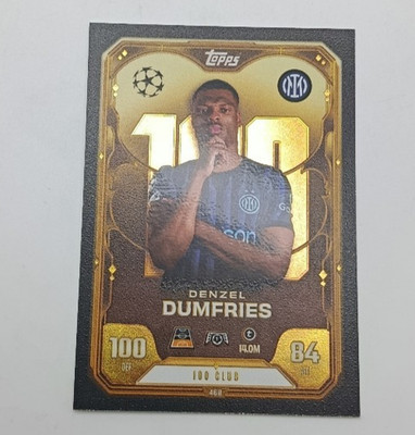 Match Attax Champions League 2025/26 462 100 Club Denzel Dumfries