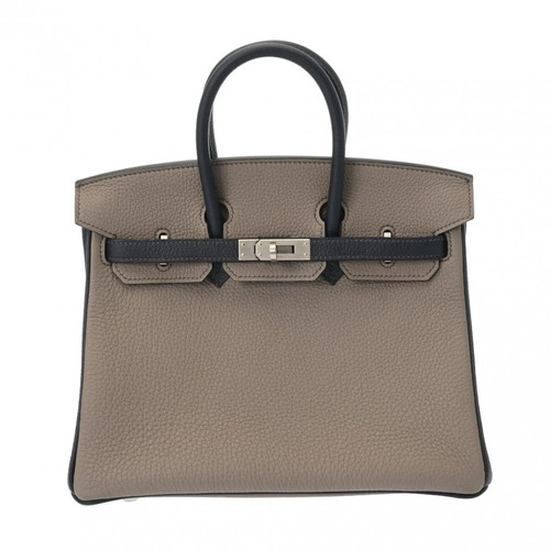 Hermes Birkin 729989 Handbag Togo Leather Blue #WB061