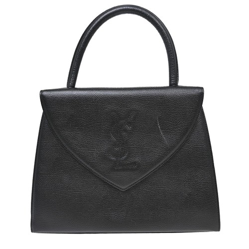 Yves Saint Laurent Black Leather Handbag NQ09463