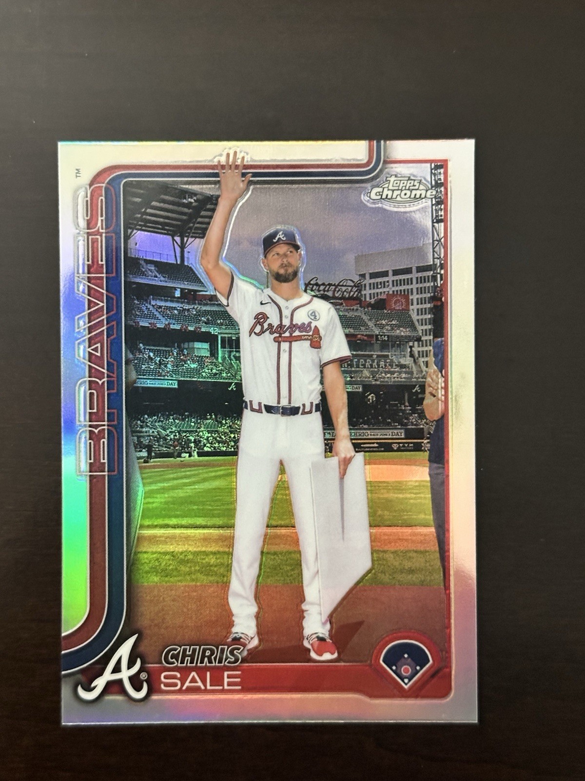 2025 Topps Chrome - Image Variation Chris Sale #182 Atlanta Braves