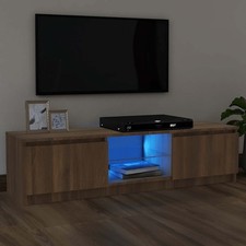 TV Cabinet⭐TV Stand with LED Lights⭐TV Unit Hall Entertainment Cenrtre⭐vidaXL UK
