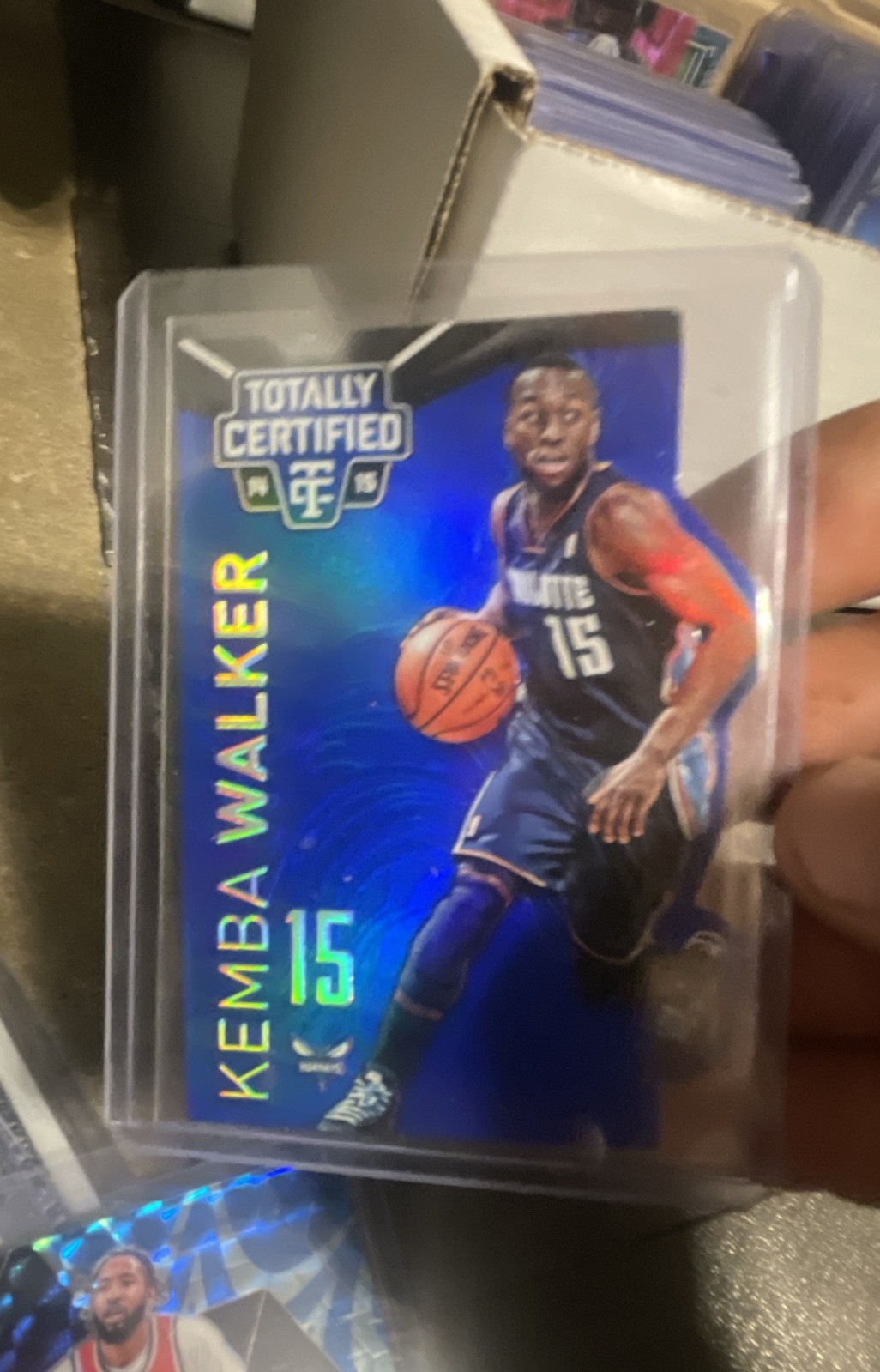 2014-15 Panini Totally Certified - Kemba Walker #12 Mirror Platinum  Die-Cut /74
