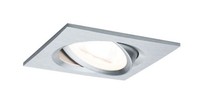 Paulmann Einbauleuchte Nova Coin Led 1X6,5W Alu 2700K 230V Eckig Schwenkbar