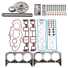 Timing Chain Kit Cover Gasket Bolts Set For 1999-2006 Chevrolet Silverado 1500
