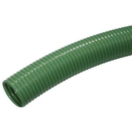 Suction Hose 3"" x 20ft Green for Industrial Fluid Transfer