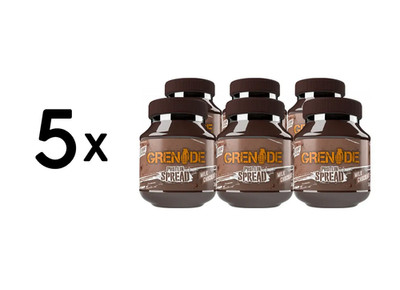 5 x Grenade Protein Spread (6x360g) Milk Chocolate (22,22 EUR/kg)