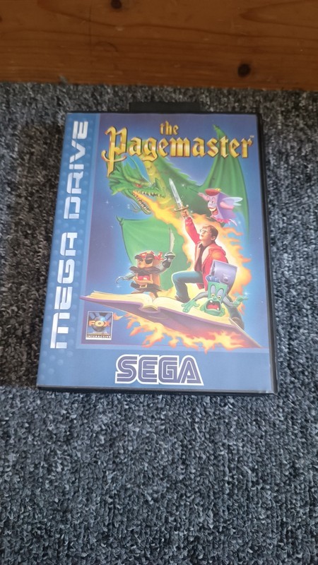 The Pagemaster - Sega Mega Drive  - PAL