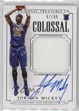 2015 Panini National Treasures College 67/99 Jordan Mickey #357 Auto 06pr