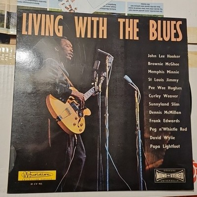 Living with The Blues Vinyl Lp Various Artists