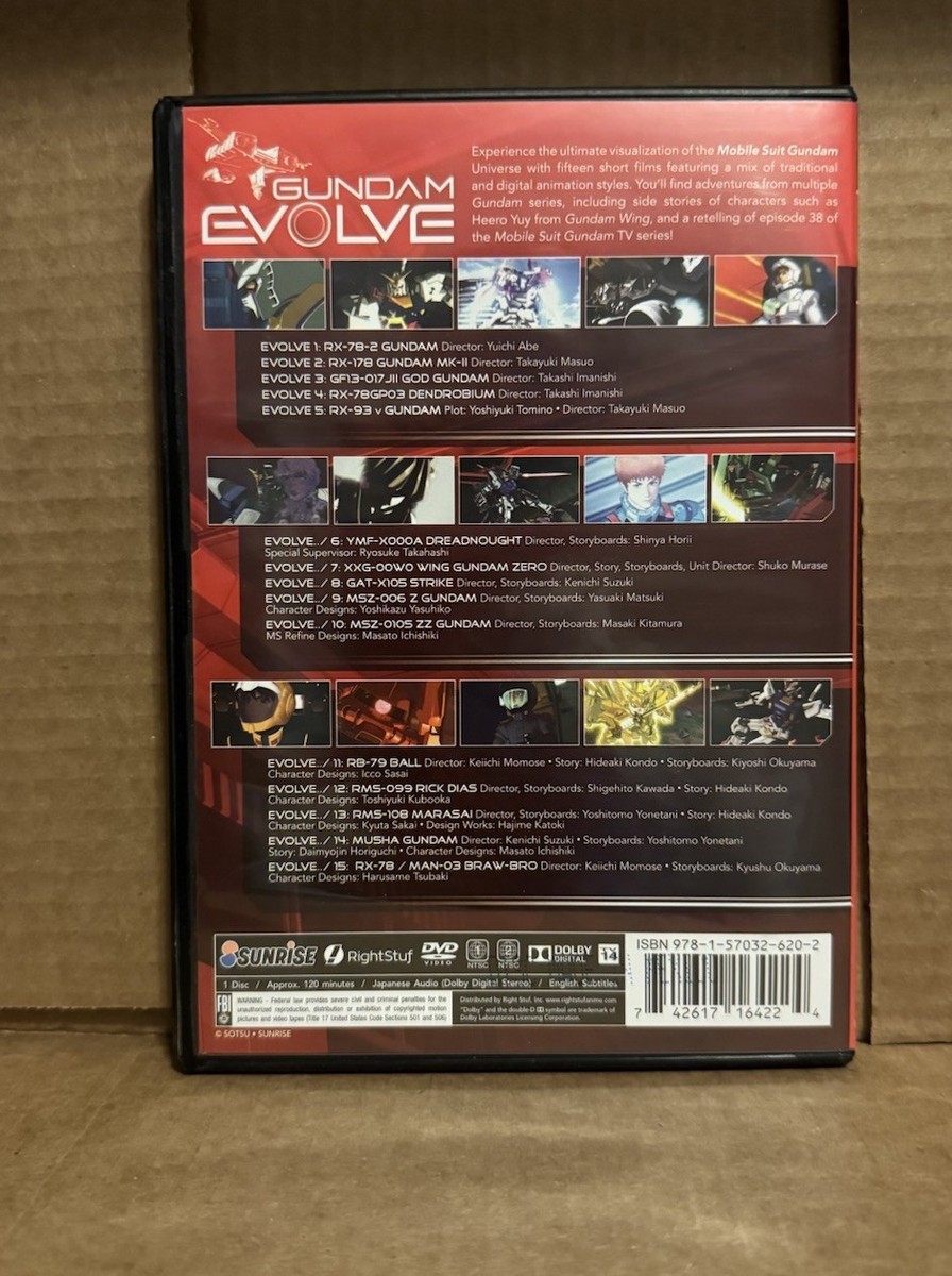 Gundam Evolve DVD Anime | eBay