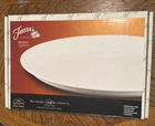 XL Fiesta Serving Platter 19 1/4 White 968 100 The Homer Laughlin China