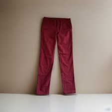Kut From The Kloth Dark Red Jennifer Ultra Skinny Pants Size 4 Rodeo Western