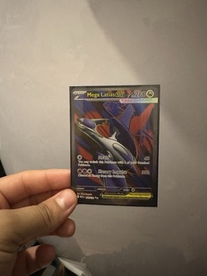 Mega Latias Full Art Super Rare 163/132 Mega Evolution Set