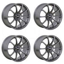 19x8.5 Vmr V701 5x114.3 35 Gunmetal Wheels Rims Set4 67.1