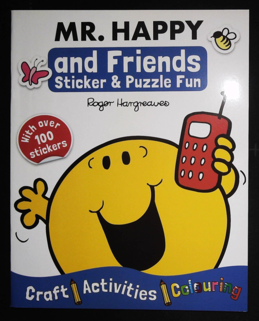 Mr Happy and Friends Sticker Activity Puzzle Fun Book