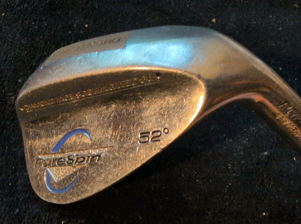 RH PureSpin Tungsten Sole 52* Diamond Face Gap Wedge-36”-ProSoft Insert - Image 3 of 4