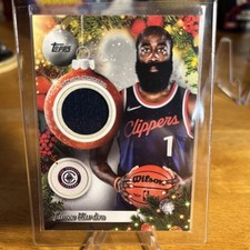 2025-26 Topps Holiday - Player Relics James Harden #PR-JHA (MEM)