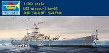 Limited Stock Trumpeter 03705 1/200 USS Misso...