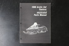 Arctic Cat Pantera Illustrated Parts Manual 1990 Snowmobile Oem 0650-100