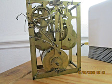 Antique Vintage Fusee Clock Movement From Cuckoo Clock Shown Running Needs Clean