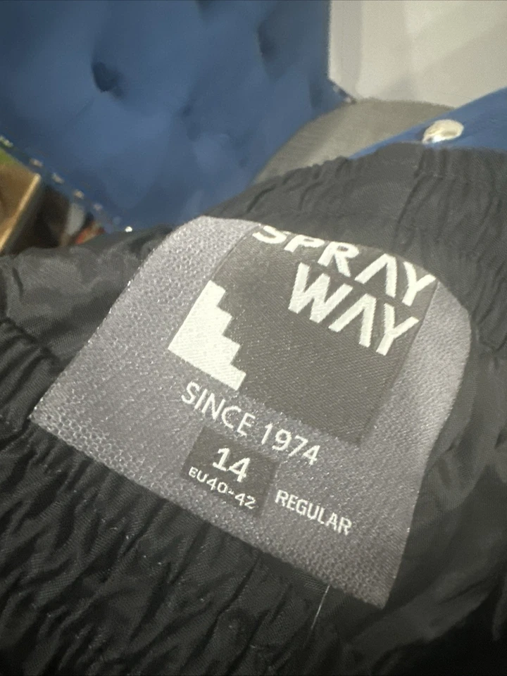 Pantalones impermeables Sprayway Atlanta para mujer, transpirables talla 14 nuevos con etiquetas Foto 3 de 4
