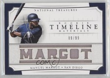 2017 National Treasures Timeline Rookie Materials 89/99 Manny Margot Manuel qf6