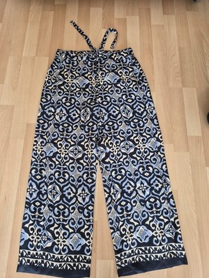S Max Mara Seidenhose / Weite Hose (Gr. DE 36)   Neu mit Etikett aus 100 Seide