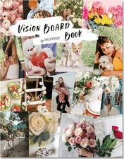 Vision Board Book - 1200+ New and Improved Vision Board Pictures and Quotes for