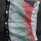 Haikyuu Women's Geometric Bikini Set with Sheer Skirt Multicolor Size L — photo 2