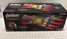 Marvel Legends Series Endgame Iron Man Nano Gauntlet Electronic Fist DMG Box L3