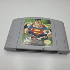 Superman Nintendo 64 Authentic Video Game Cartridge 1999 N64 Tested