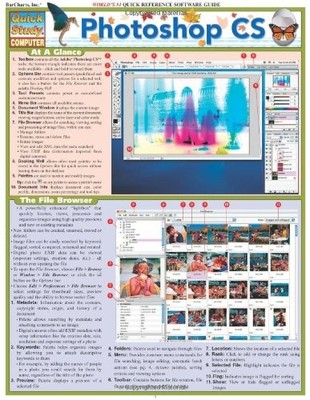 PHOTOSHOP CS (QUICKSTUDY: COMPUTER) By Inc. Barcharts **BRAND NEW**